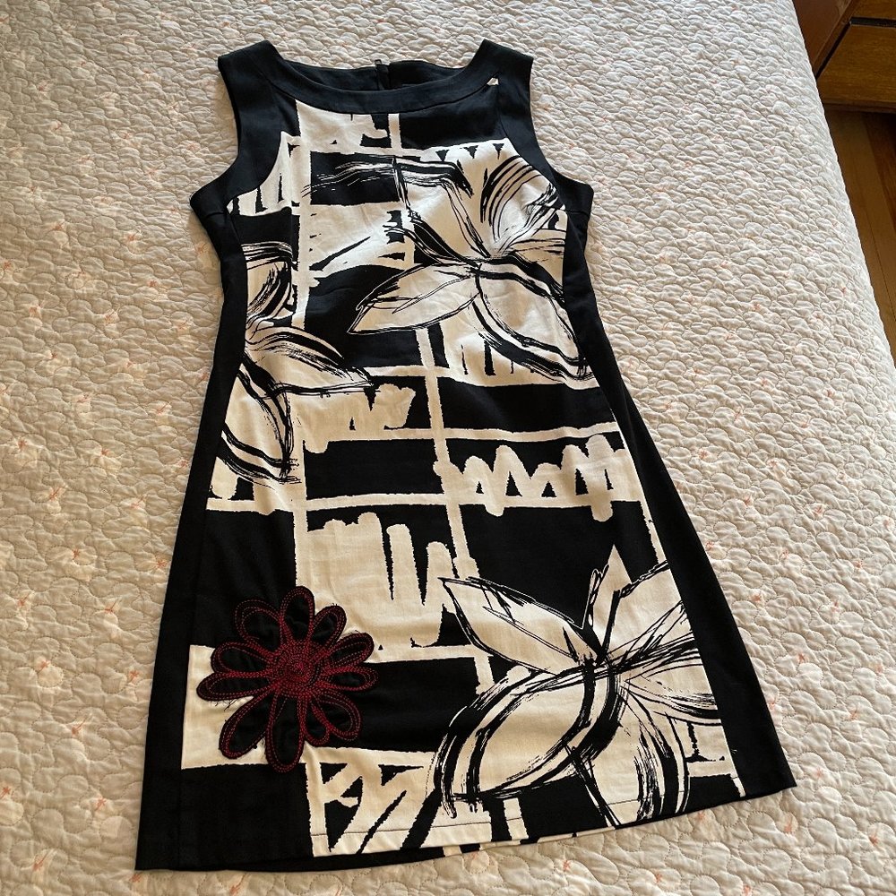 Desigual Stretch cotton sleeveless dress - Mint condition - super flattering 38